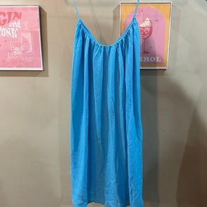 Blue sundress from Shein